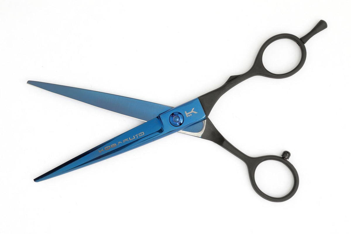 Professional Hair Shears Blue Cobalt Scissors 6.5 inch - Beauty Hair Products Ltd