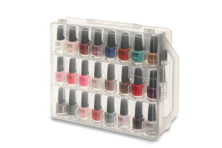 Professional Nail Polish Case Holder | Organize Up to 48 Polishes Gel