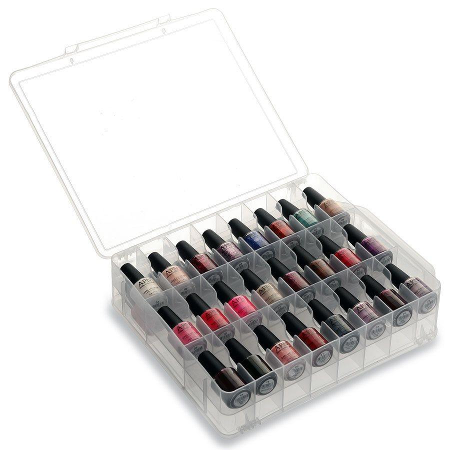 Professional Nail Polish Case Holder | Organize Up to 48 Polishes Gel