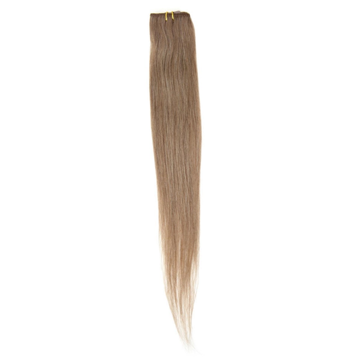 Single Weft Clip in Hair 18" Mousey Brown 8 - Beauty Hair Products LtdHair Extensions