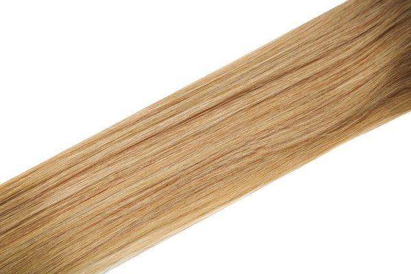 Single Weft Clip in Hair 18" Warm Blonde Blend 27s - beautyhair.co.ukHair Extensions