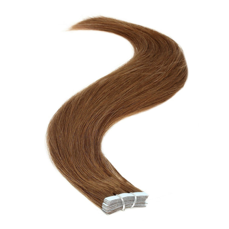 Tape in Hair Extensions | 18 inch | 20ps | 50g | Chocolate Brown (6) - Beauty Hair Products LtdHair Extensions