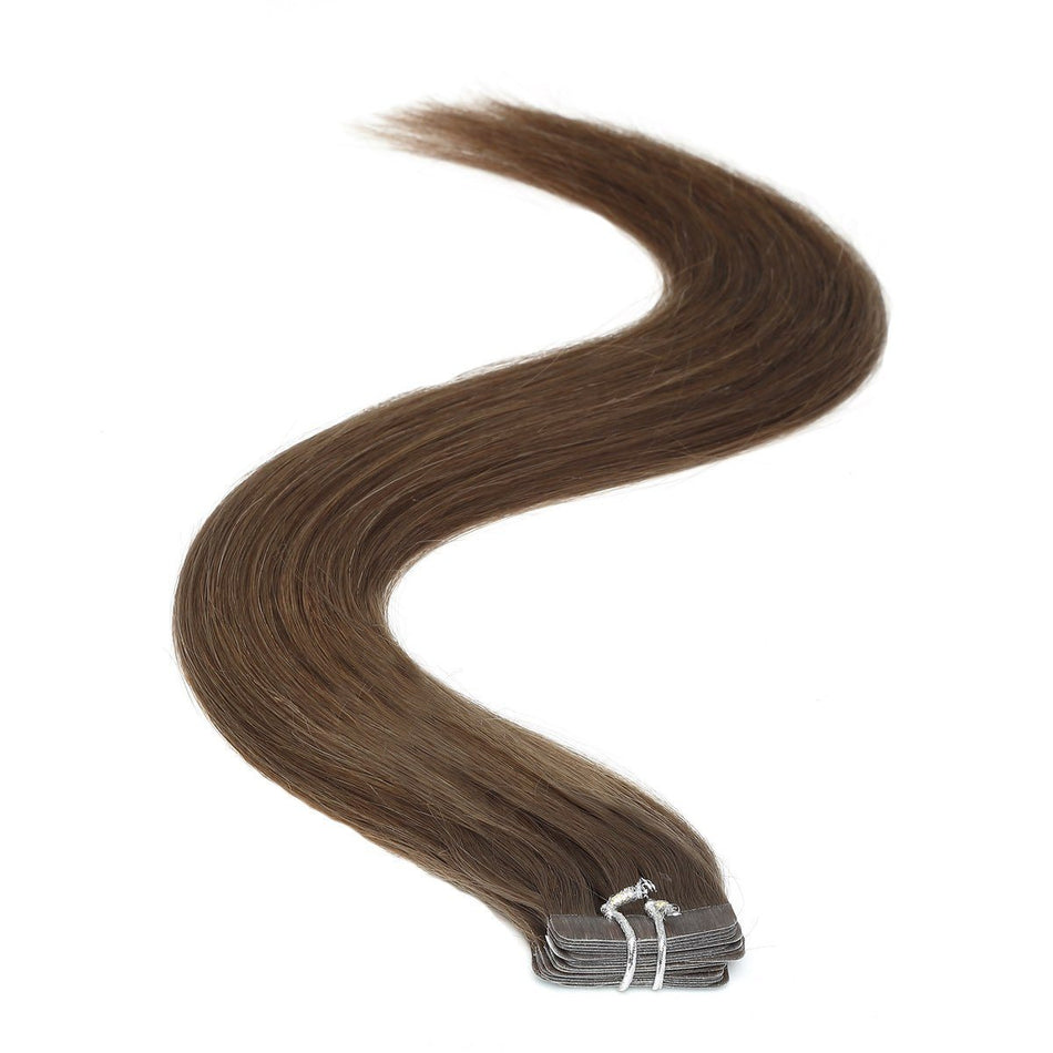 Tape in Hair Extensions | 18 inch | 20ps | 50g | Dark Brown (3) - Beauty Hair Products LtdHair Extensions
