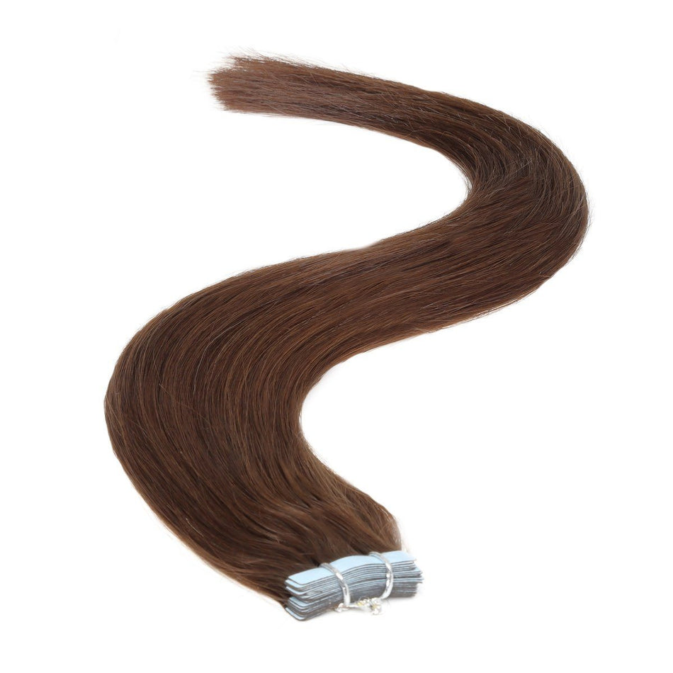Tape in Hair Extensions | 18 inch | 20ps | 50g | Darkest Brown (2) - Beauty Hair Products LtdHair Extensions