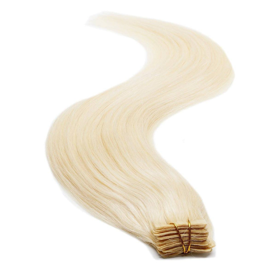 Tape in Hair Extensions | 18 inch | Blondest Blonde 600 - Beauty Hair Products LtdHair Extensions