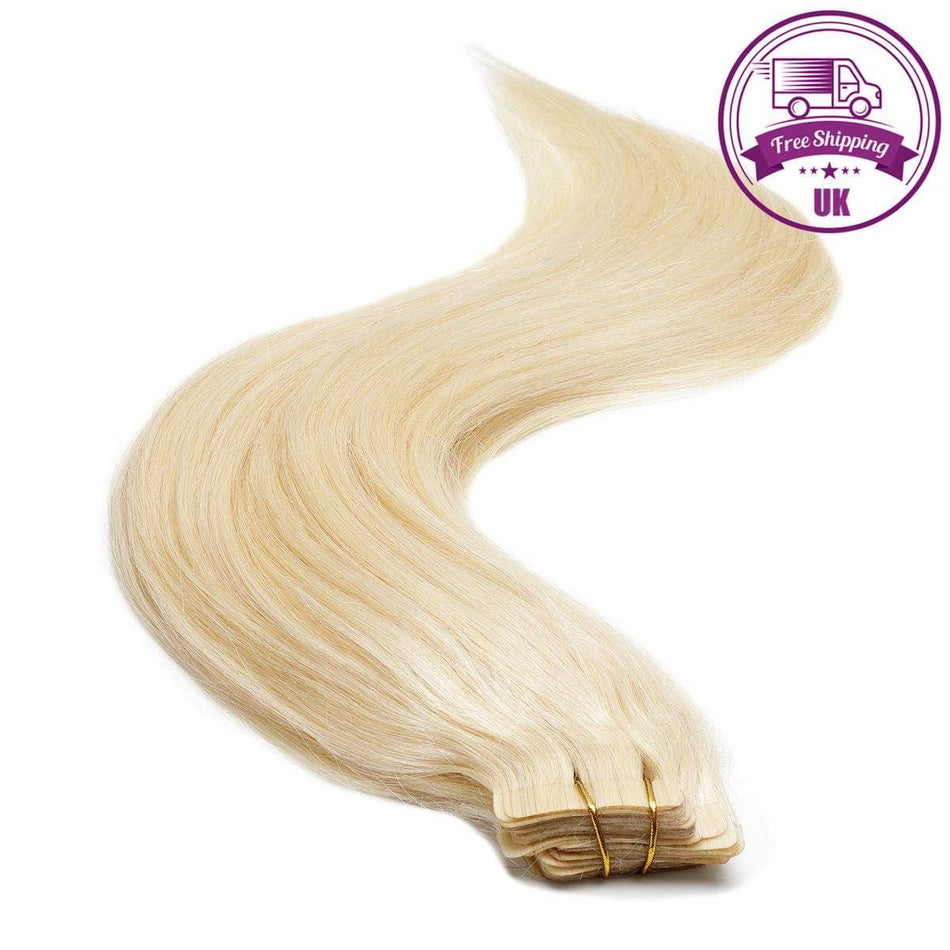 Tape in Hair Extensions | 18 inch | Blondie Blond 22 - Beauty Hair Products LtdHair Extensions