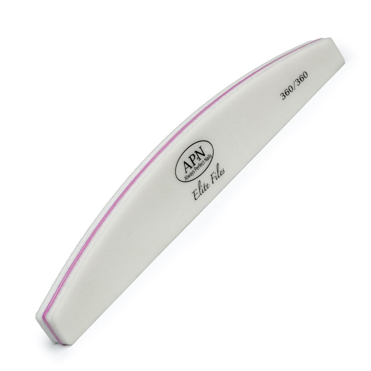 White Buffer with Pink Sponge 360 | Removes Gel Buildup - Professional Nail Smoothing Tool - beautyhair.co.ukChroma Gel