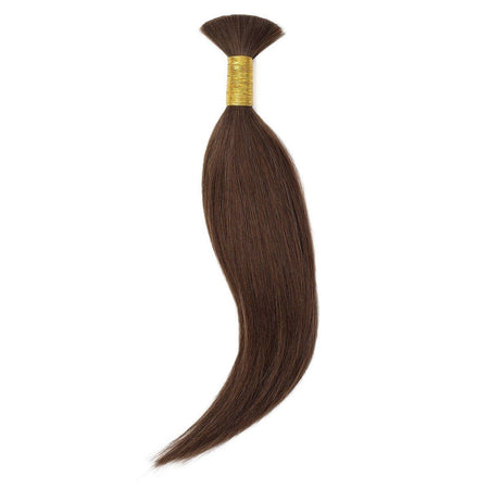 Yaki Bulk | Human Hair Extensions | 16 Inch | Dark Brown (3) - Beauty Hair Products LtdHair Extensions