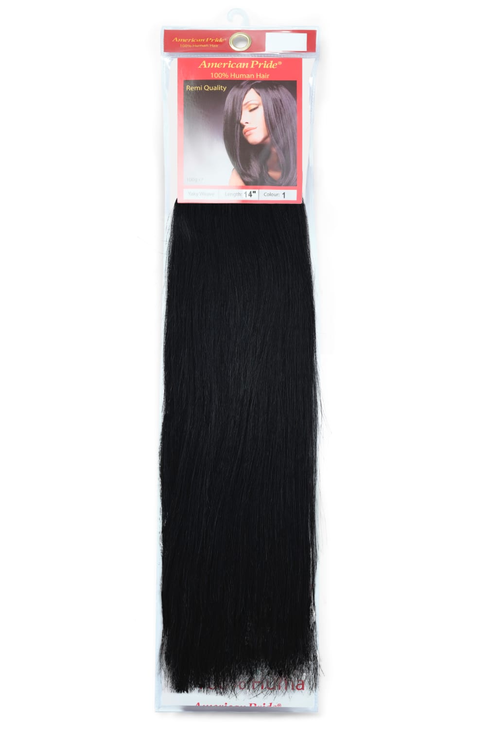 Yaki Silky Weave 14 Inch Jet Black 1 - Beauty Hair Products LtdHair Extensions