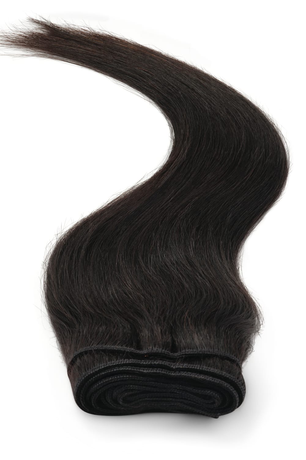 Yaki Silky Weave | Human Hair Extensions | 16 Inch | Barely Black (1b) - Beauty Hair Products LtdHair Extensions