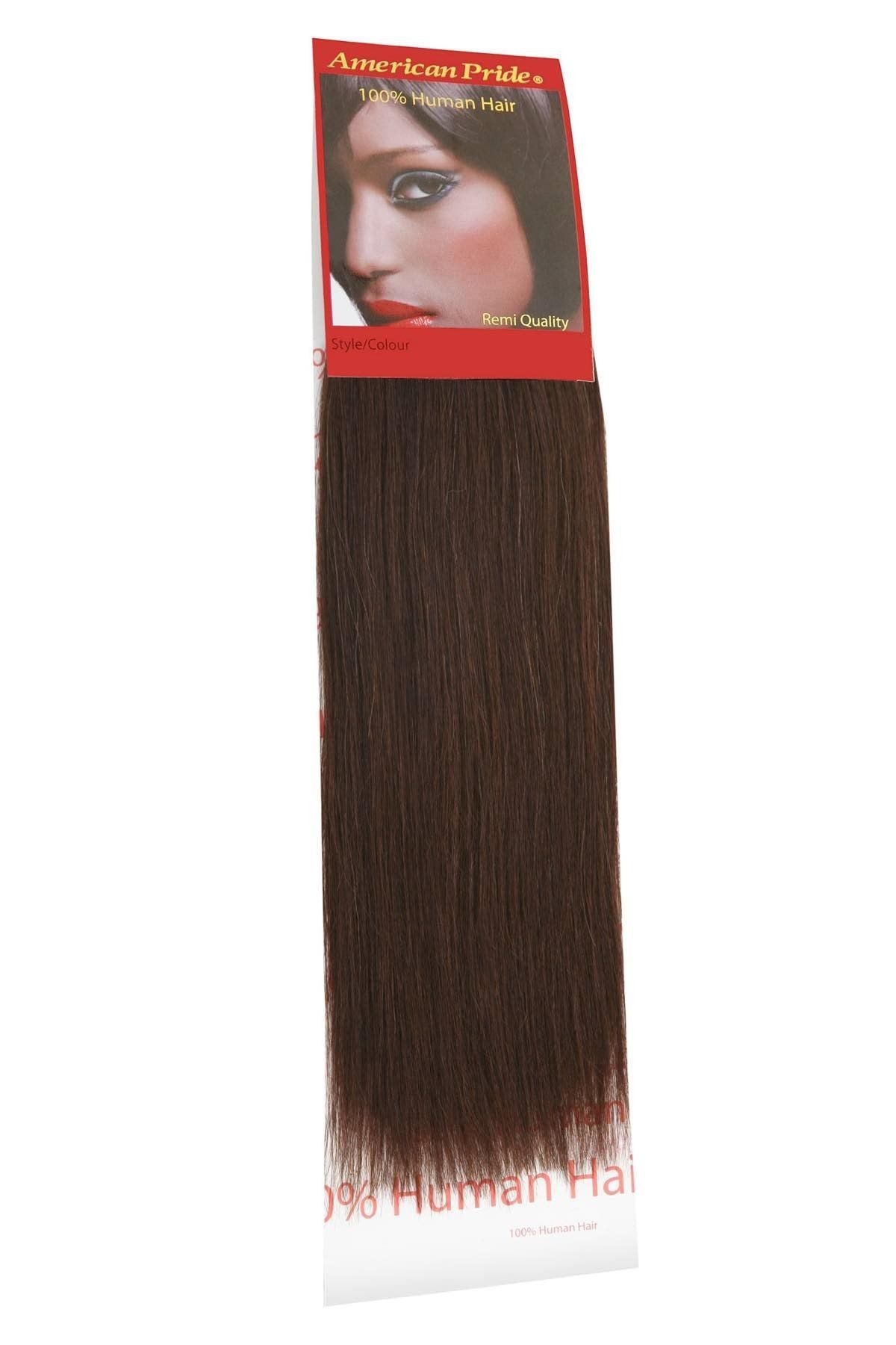 Yaki Weave | Human Hair Extensions | 10 Inch | Brownest Brown (2) - Beauty Hair Products LtdHair Extensions