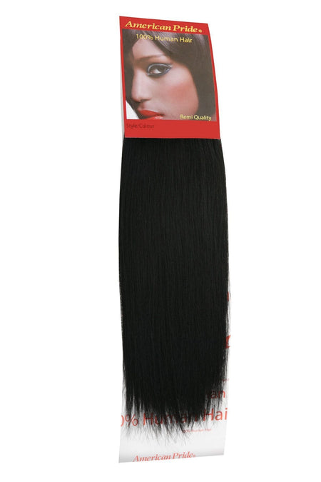 Yaki Weave | Human Hair Extensions | 12 Inch | Jet Black (1) - Beauty Hair Products LtdHair Extensions